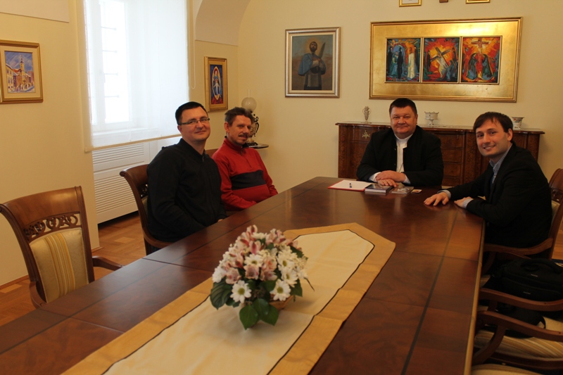 Susret s biskupom Huzjakom