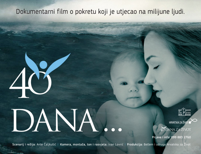 Prikazivanje filma ’40 dana…’ u Vodicama